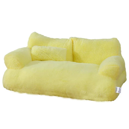 Luxury Plush Sofa Bed - Cat & Small Dog Bed