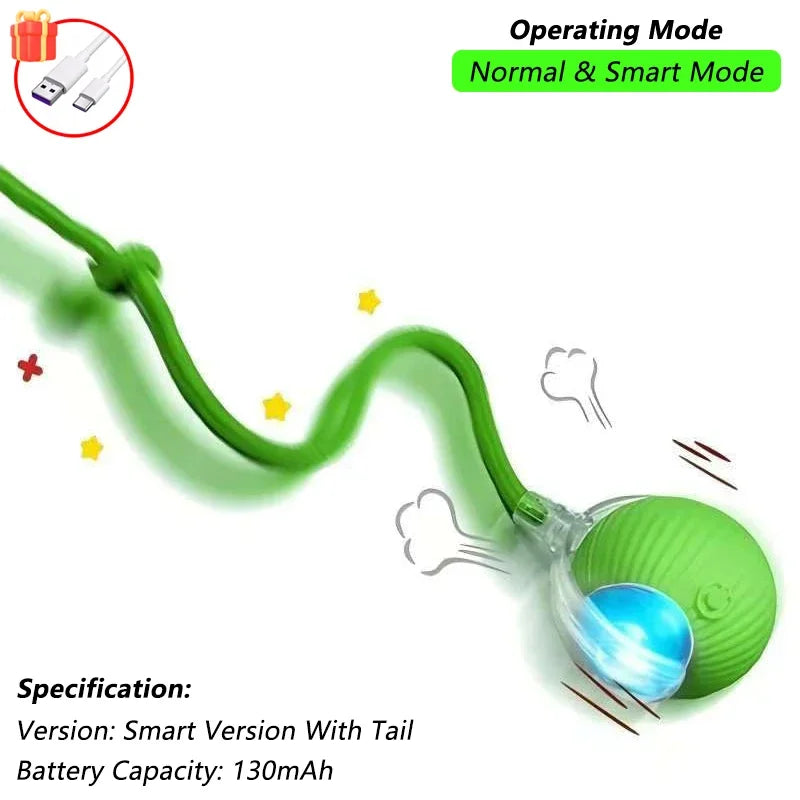 Motion-Activated Mouse Ball - Smart Interactive Cat Toy (FEATURED & BESTSELLER)