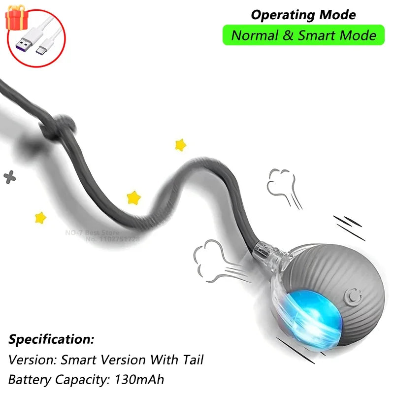 Motion-Activated Mouse Ball - Smart Interactive Cat Toy (FEATURED & BESTSELLER)