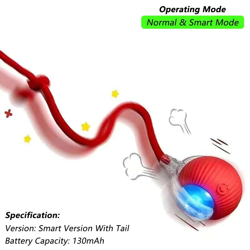 Motion-Activated Mouse Ball - Smart Interactive Cat Toy (FEATURED & BESTSELLER)