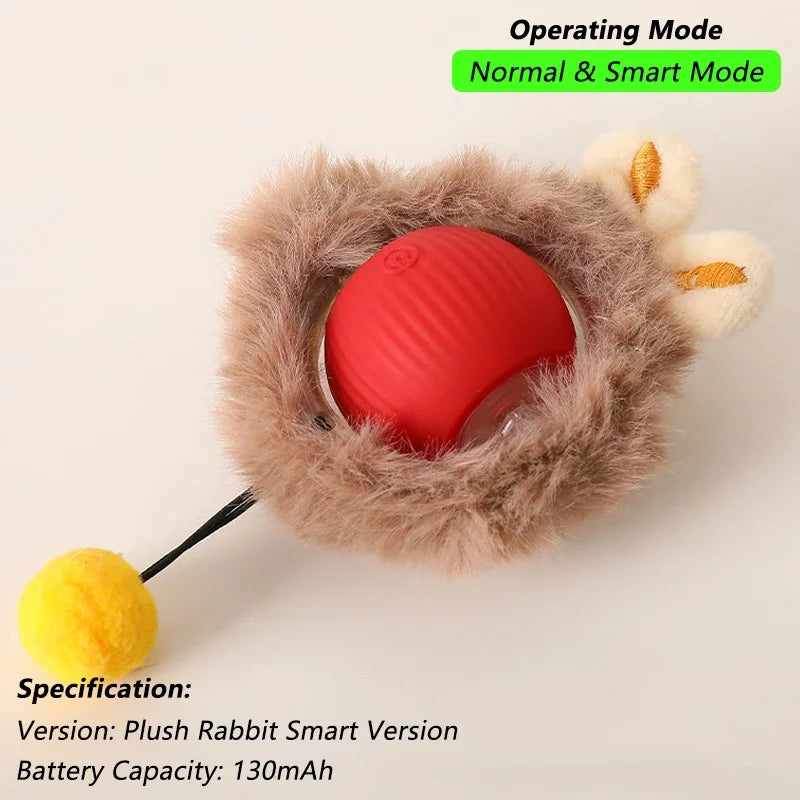 Motion-Activated Mouse Ball - Smart Interactive Cat Toy (FEATURED & BESTSELLER)