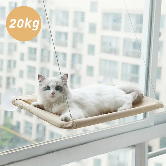 NEW Window Cat Hammock - Heavy-Duty 20KG Capacity Sunny Seat Mount